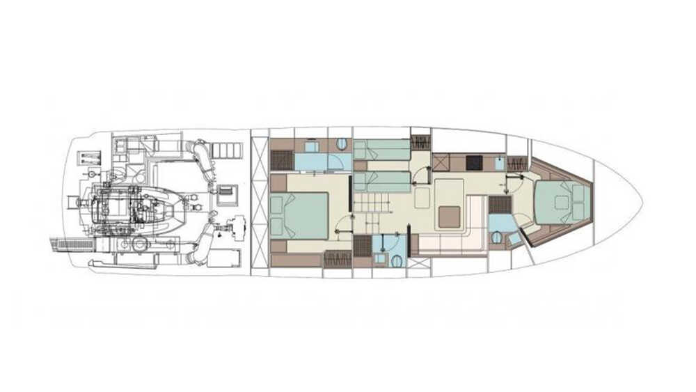 Lower deck