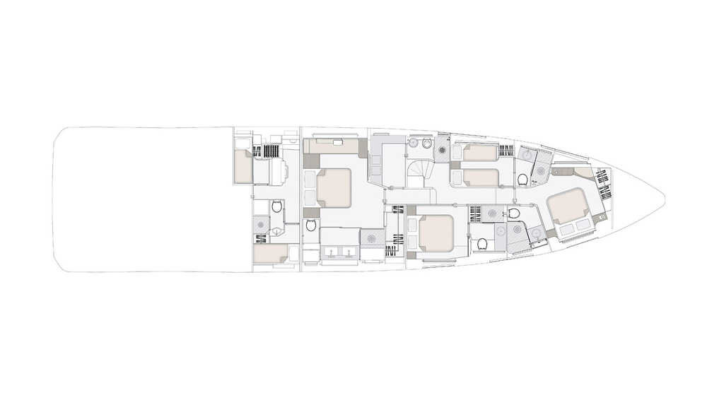 Lower deck