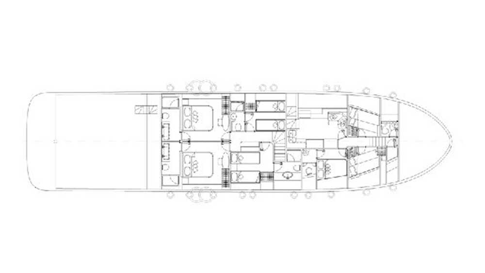 Lower deck