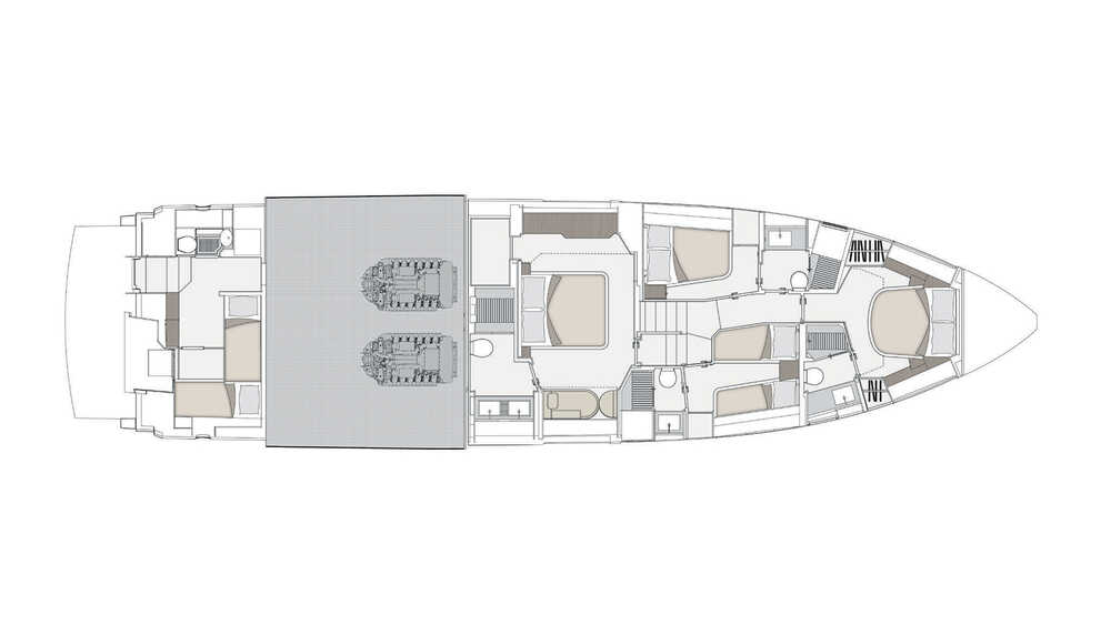 Lower deck
