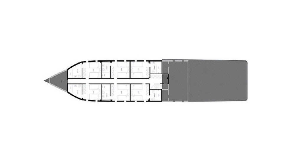 Lower deck
