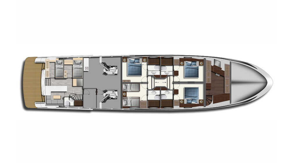 Lower deck