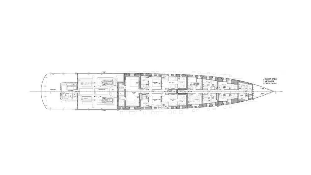 Lower deck