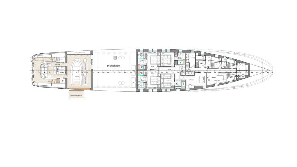 Lower deck