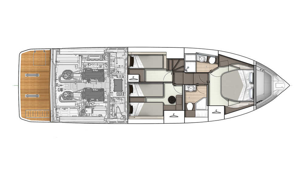 Lower deck