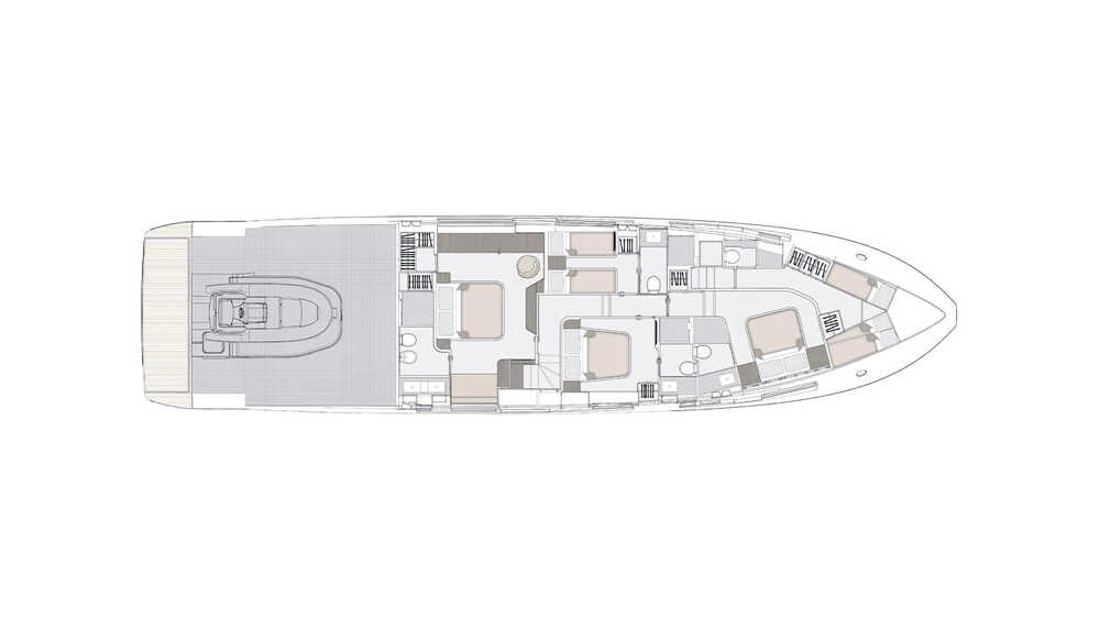 Lower deck