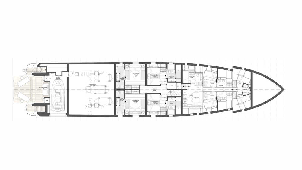 Lower deck