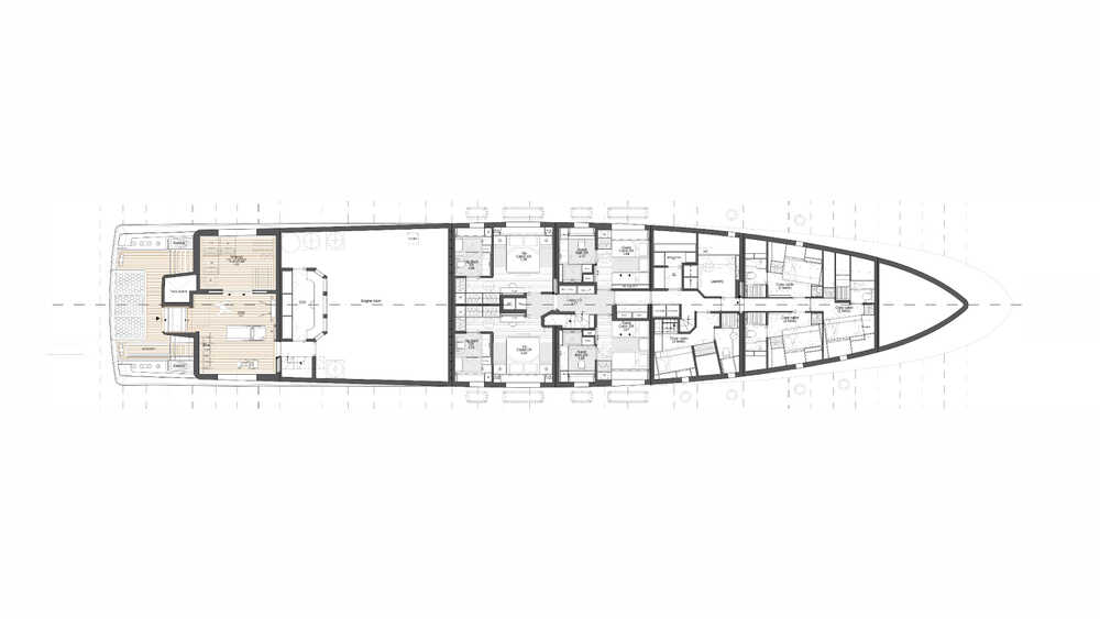 Lower deck