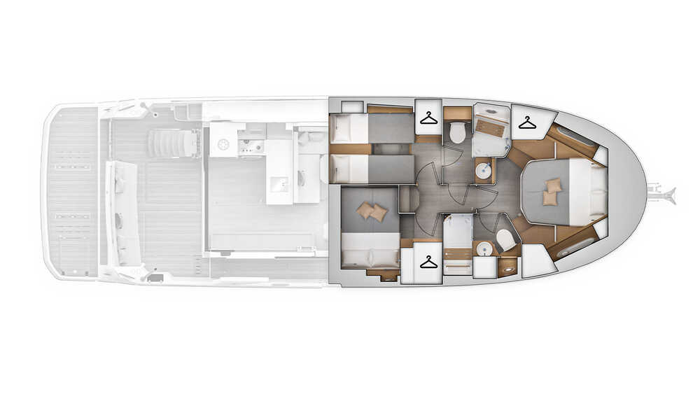 Lower deck