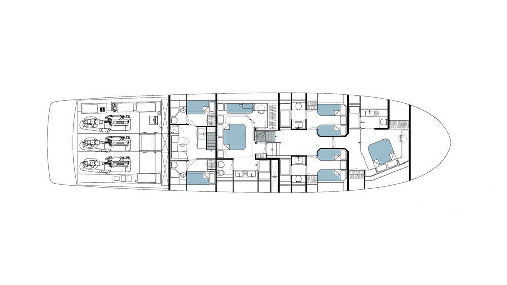 Lower deck