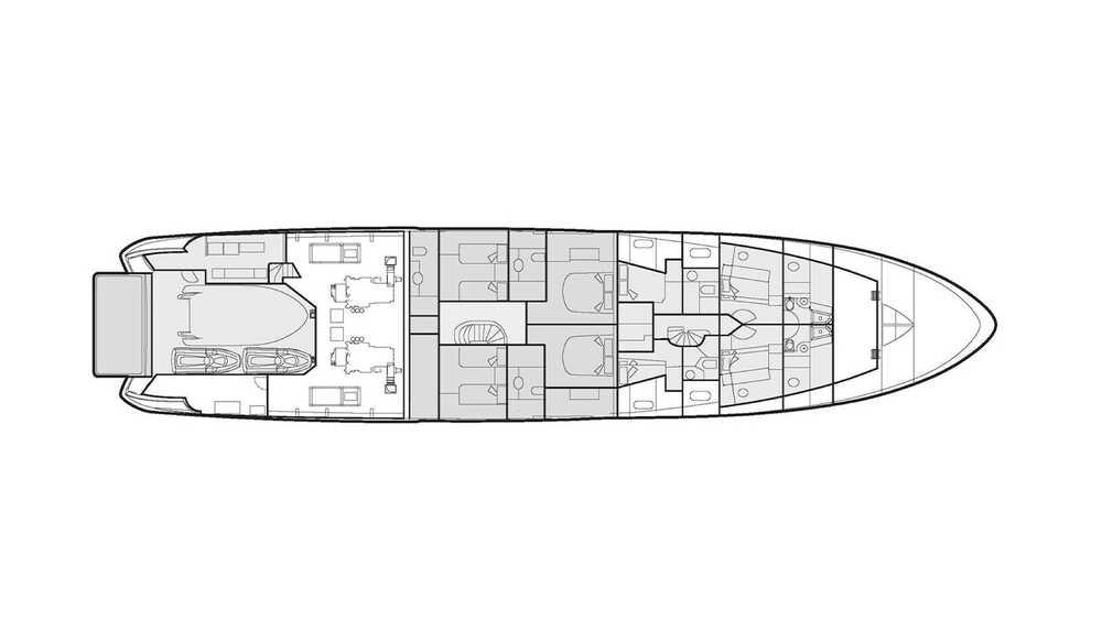 Lower deck
