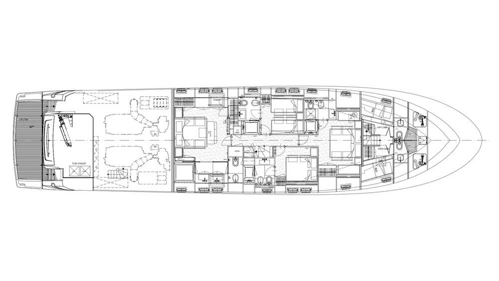 Lower deck