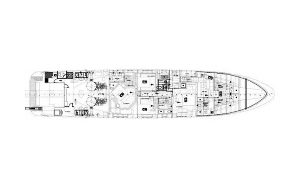 Lower deck