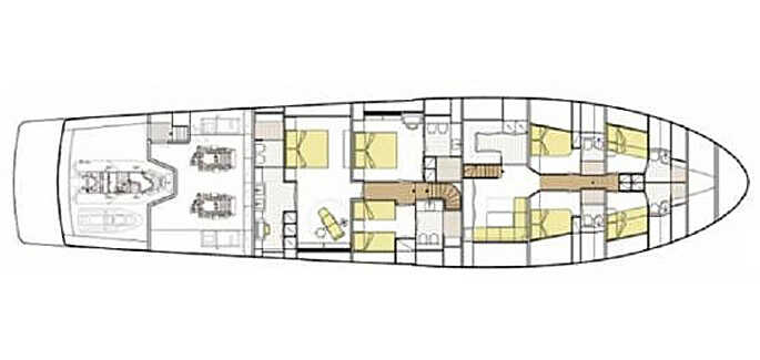 Lower deck