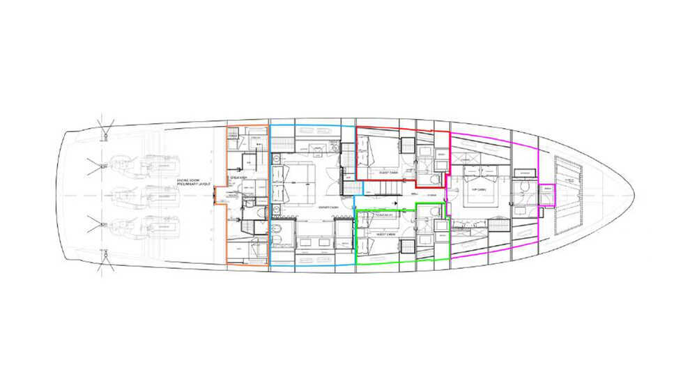 Lower deck