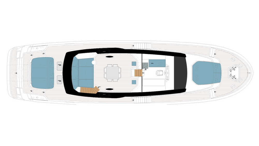 Raised pilot house 