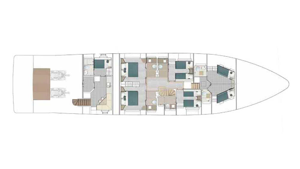 Lower deck