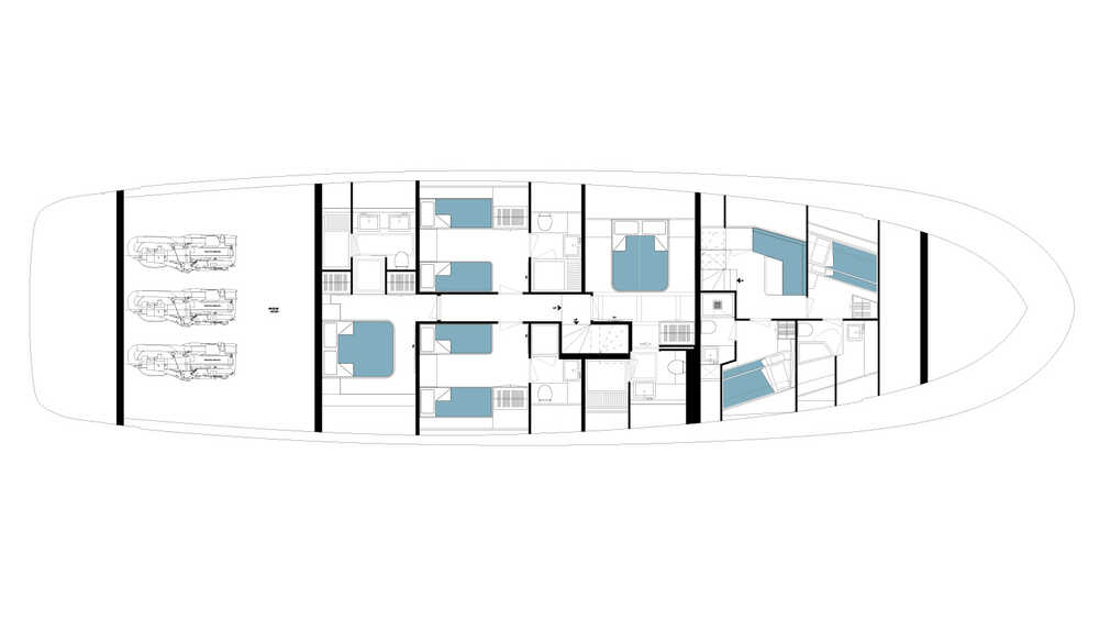 Lower deck