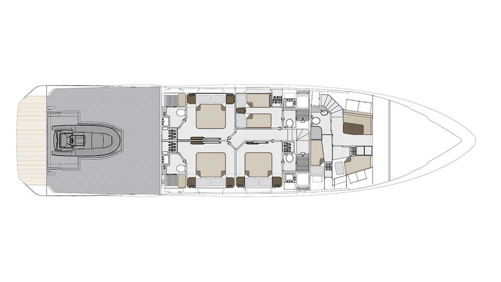 Lower deck