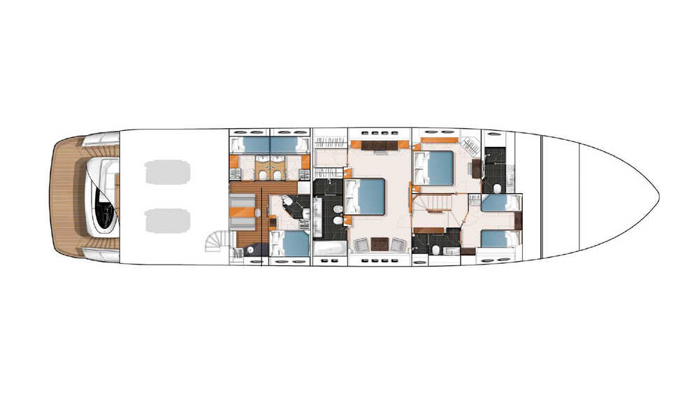 Lower deck