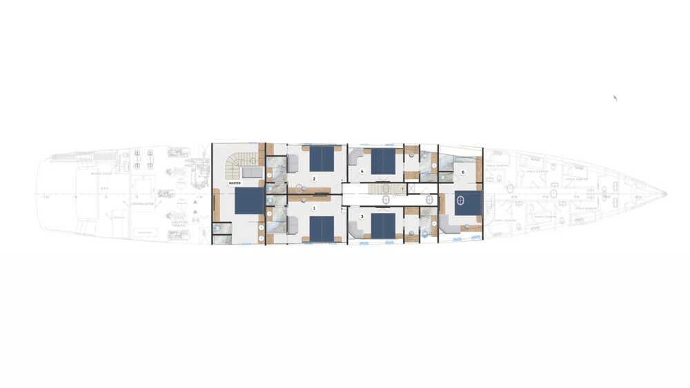 Lower deck