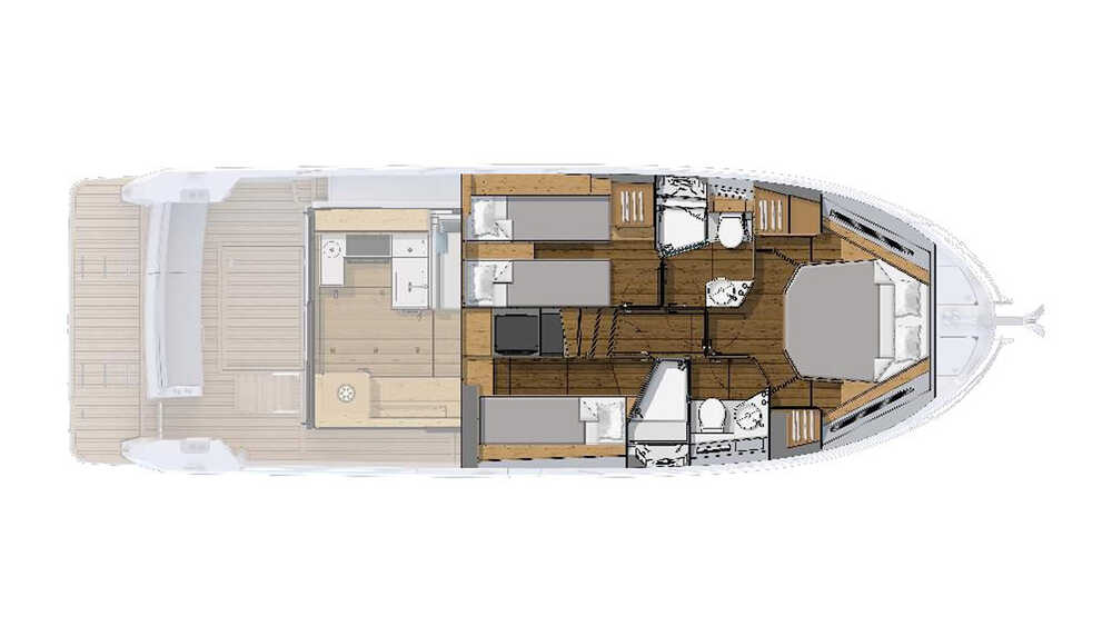 Lower deck