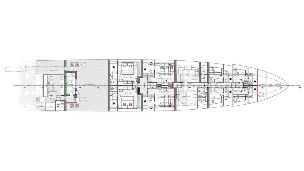 Lower deck