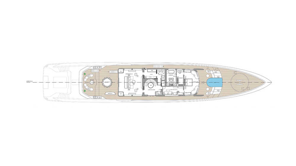 Upper deck 7 cabin layout