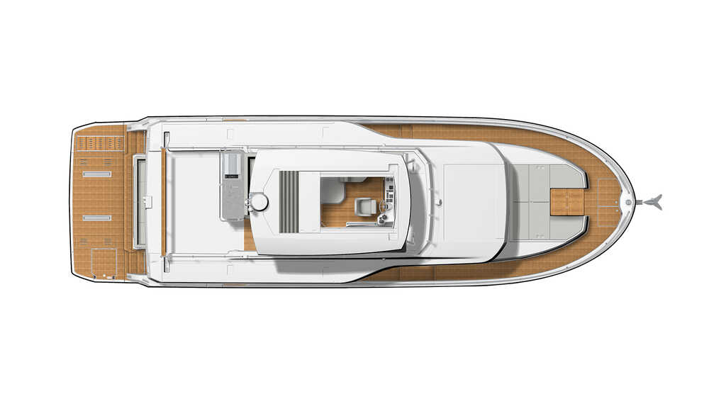 Upper deck with hard top