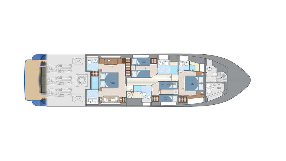 Lower deck