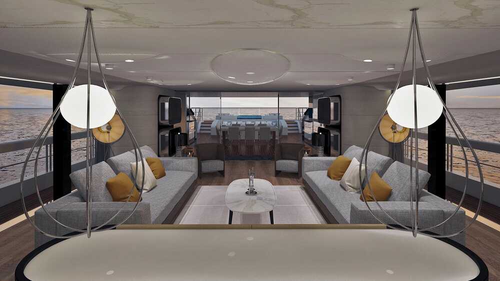 Salon on the main deck