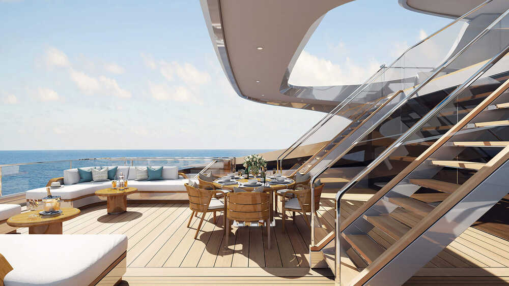 Upper deck aft area