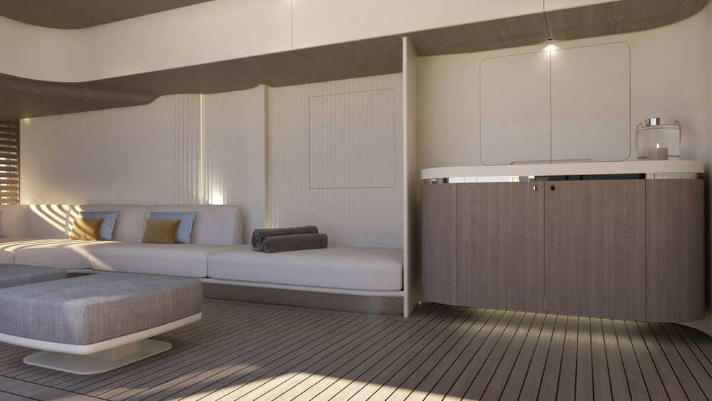 Aft beach club
