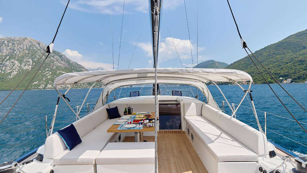 Dining on deck
