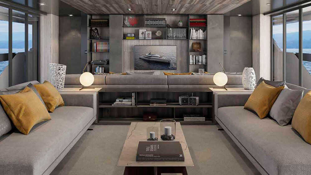 Salon on the main deck