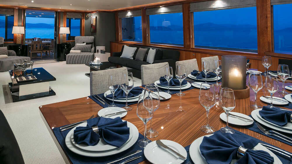 Salon on the main deck