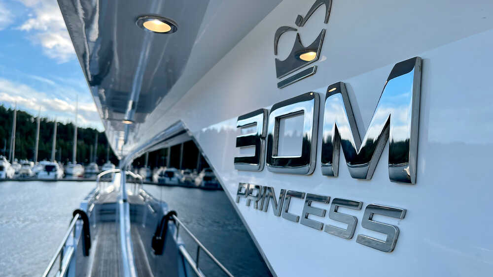Exterior Princess 30M M/Y AFON