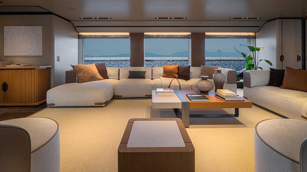 Salon on main deck