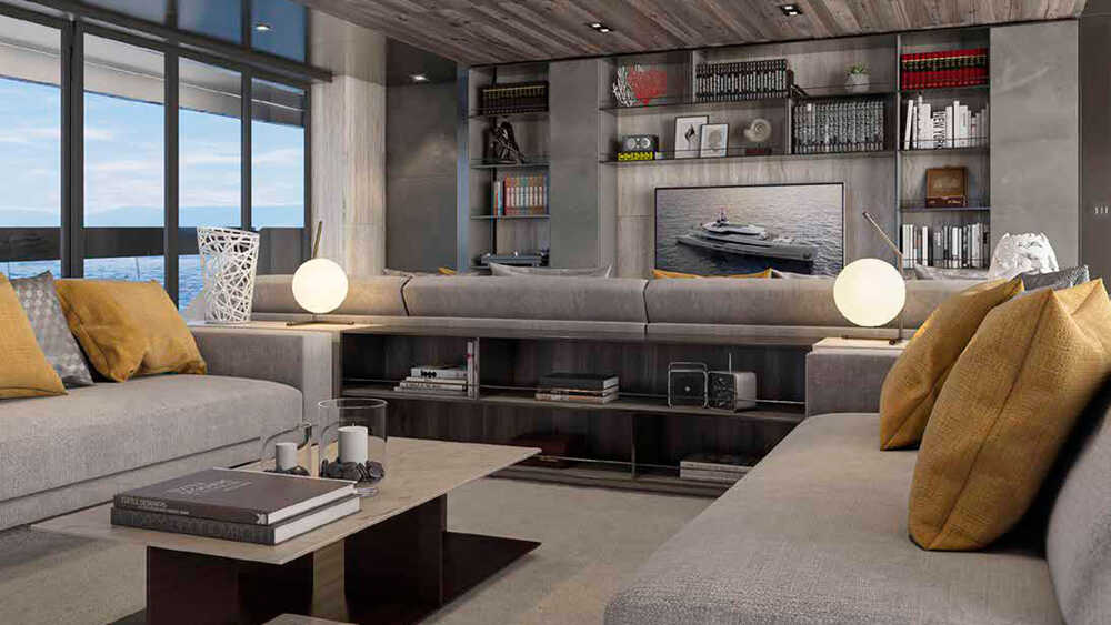 Salon on the main deck