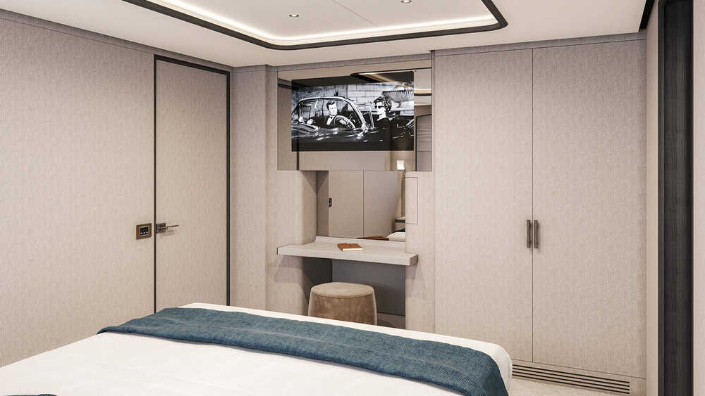 Guest VIP cabin on the lower deck