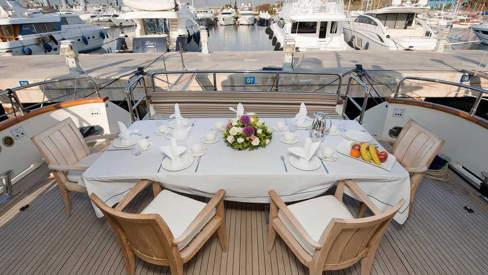 Aft deck