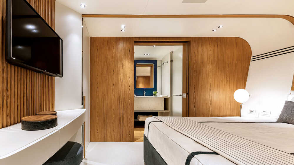 Guest VIP cabin on lower deck
