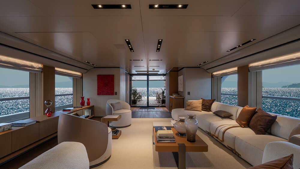 Salon on main deck