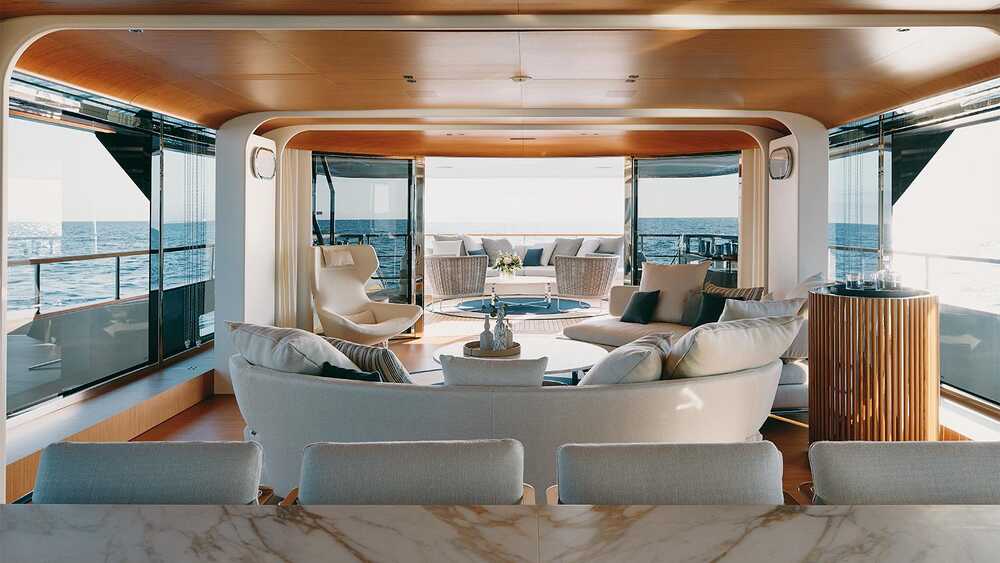 Salon on main deck