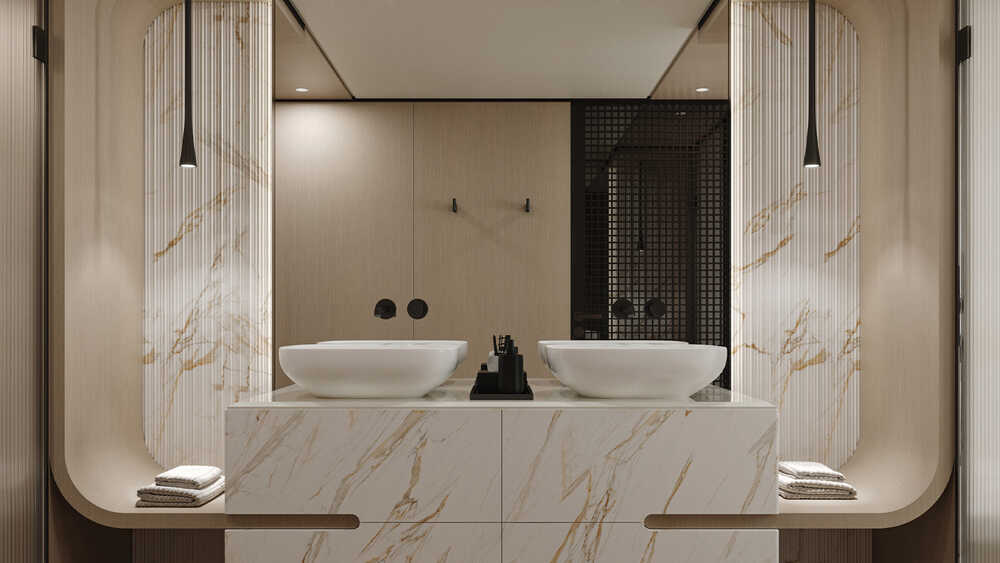 Master bathroom