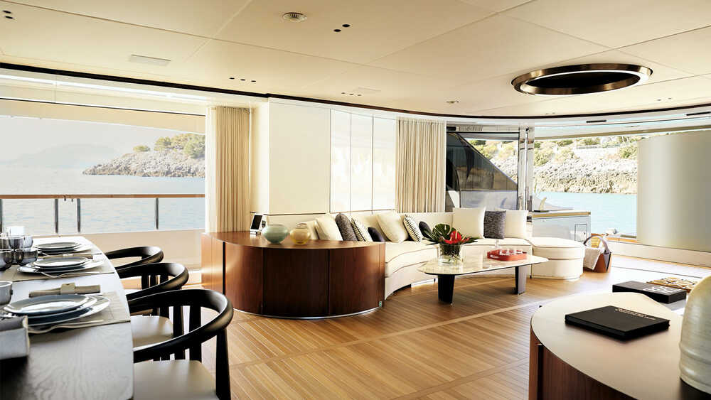 Salon on main deck