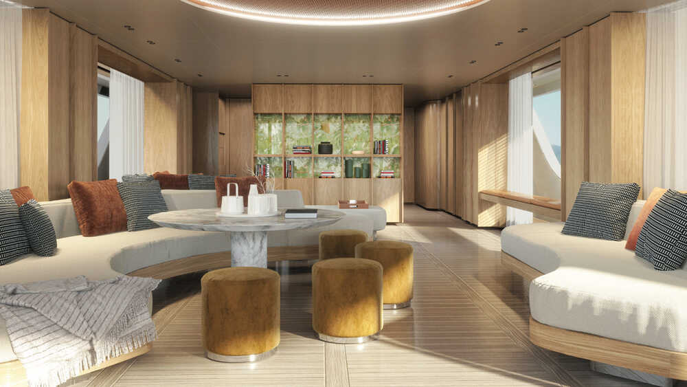 Salon on main deck