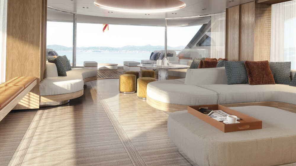 Salon on main deck