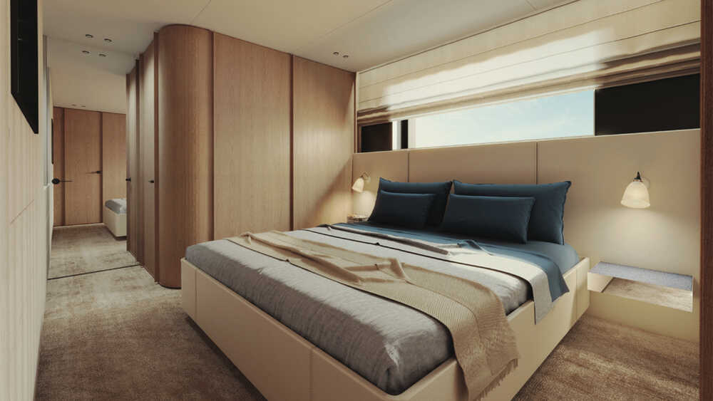 VIP cabin on lower deck