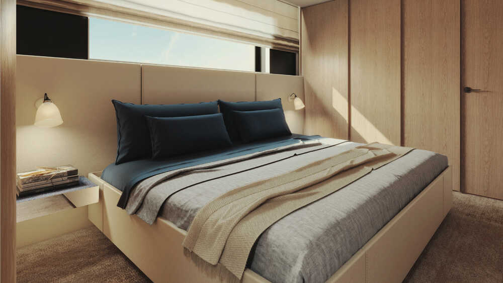 VIP cabin on lower deck